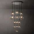 Glass Globe Modern Cluster Chandelier 44