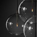 Glass Globe Modern Cluster Chandelier 44