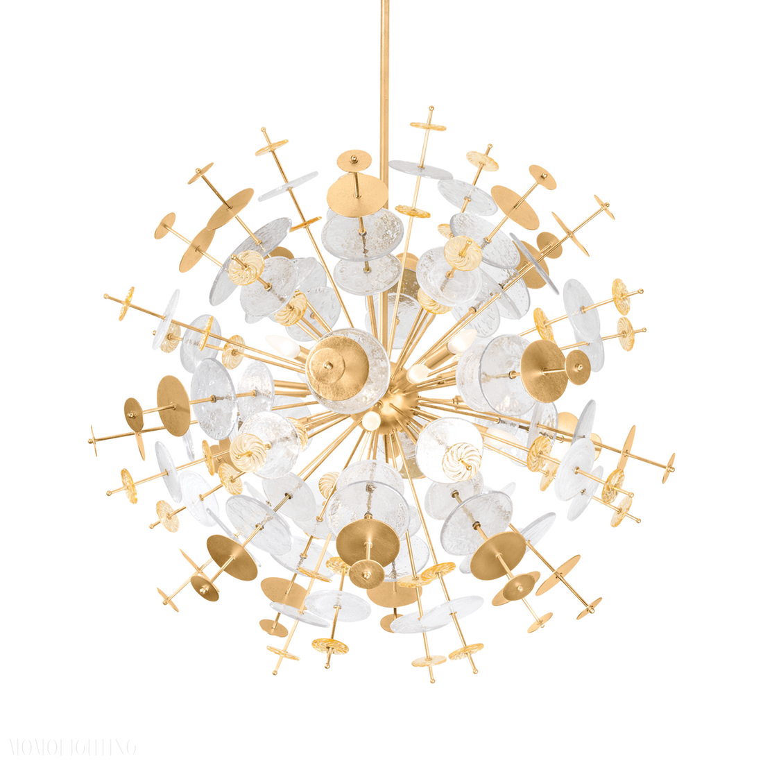 Gleason Clear Functional Design Chandelier-Momo Lighting