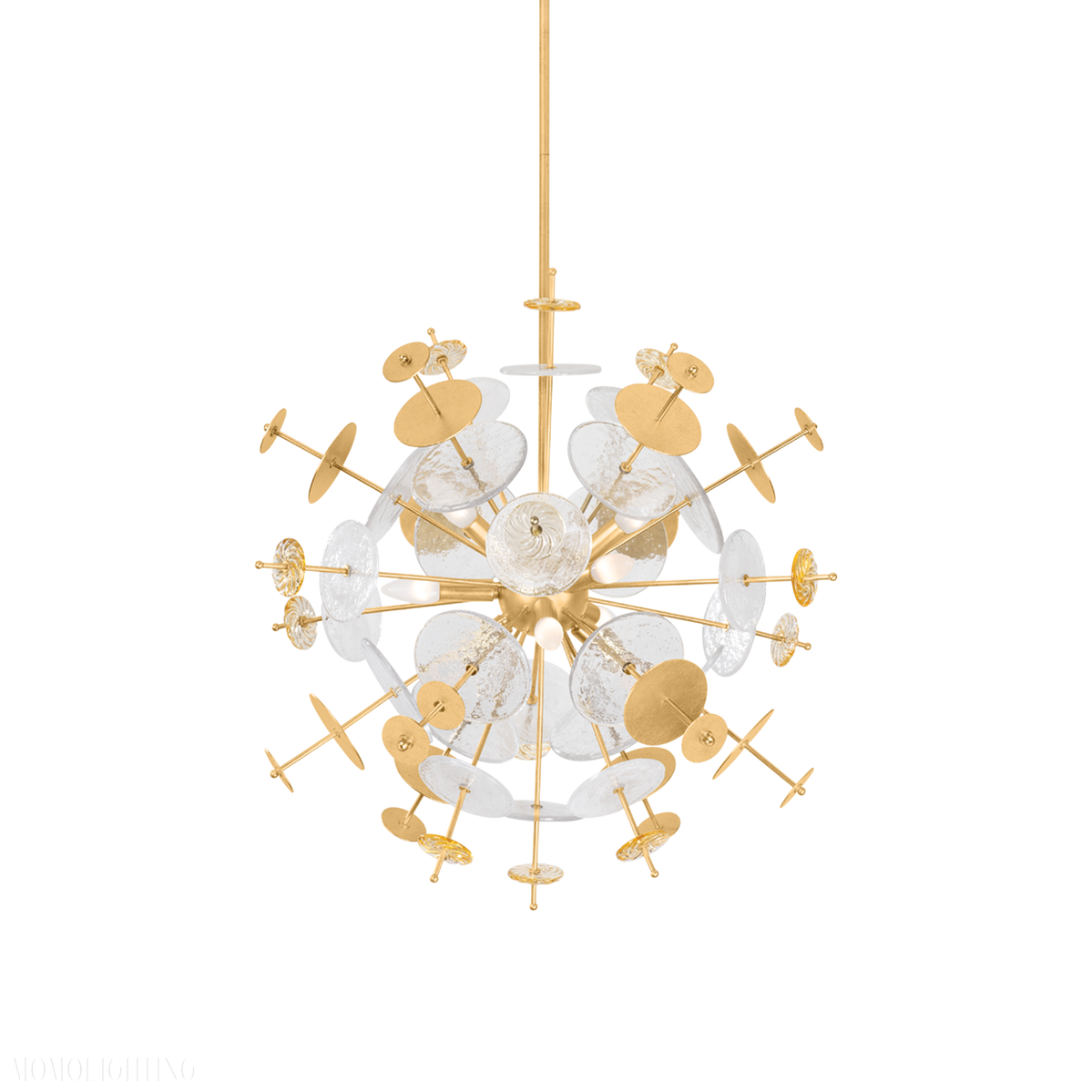 Gleason Clear Functional Design Chandelier-Momo Lighting