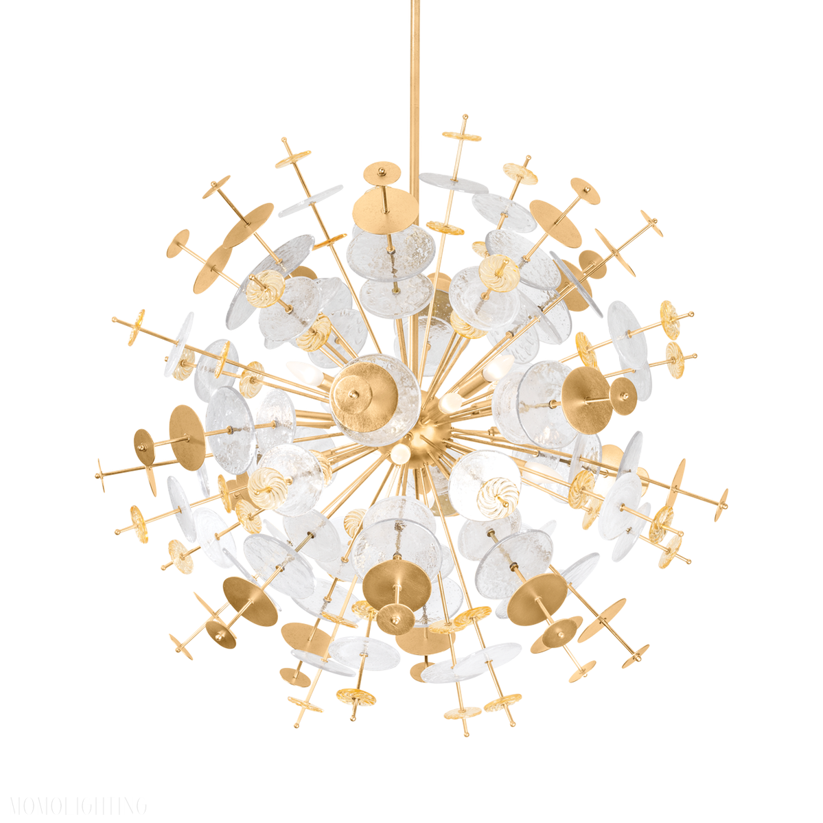 Gleason Clear Functional Design Chandelier-Momo Lighting