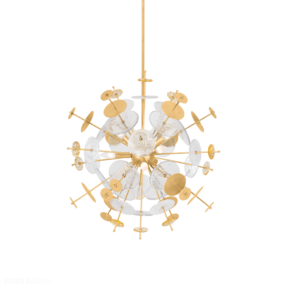 Gleason Clear Functional Design Chandelier-Momo Lighting