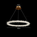 Glori Modern Crystal Chandelier-Momo Lighting
