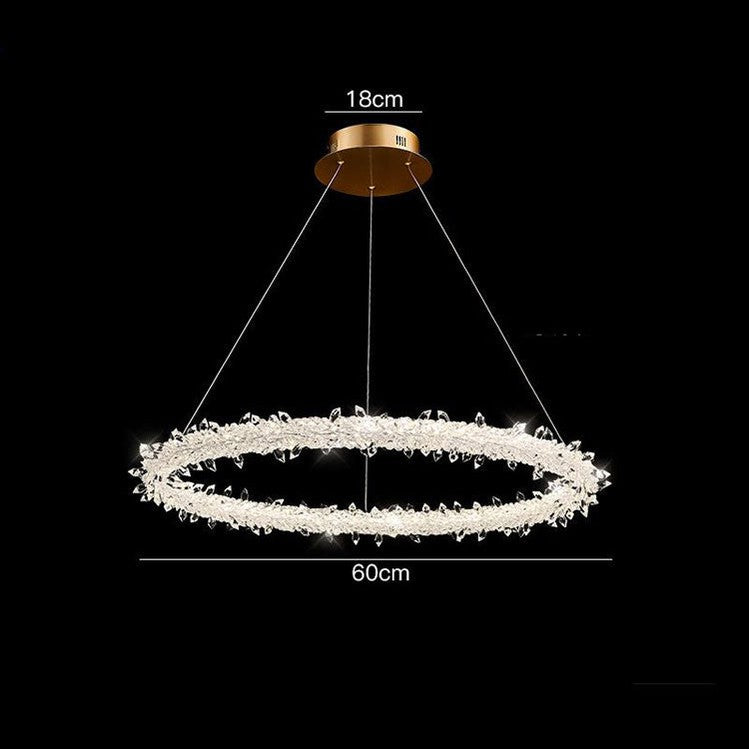 Glori Modern Crystal Chandelier-Momo Lighting