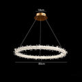 Glori Modern Crystal Chandelier-Momo Lighting
