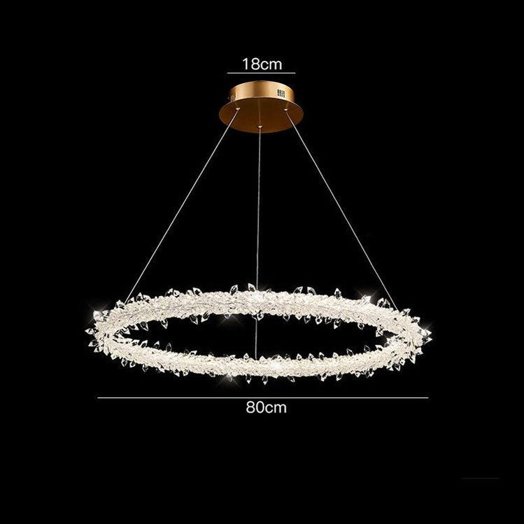 Glori Modern Crystal Chandelier-Momo Lighting
