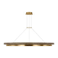 Grace Brass and Wood Chandelier 24