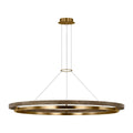 Grace Brass and Wood Chandelier 24