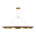 Grace Brass and Wood Chandelier 24