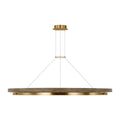 Grace Brass and Wood Chandelier 24