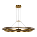 Grace Brass and Wood Chandelier 24