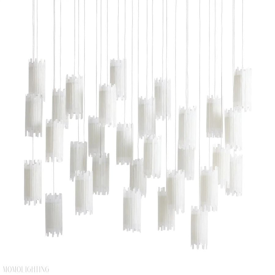 Gule Rectangular Chandelier-Momo Lighting