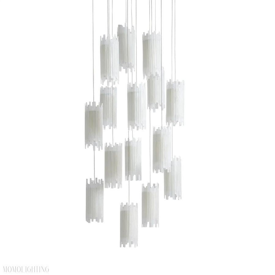 Gule Round Chandelier-Momo Lighting