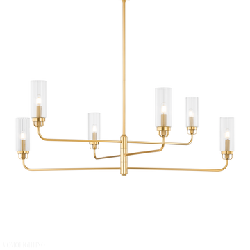 Halifax Clear Functional Design Chandelier-Momo Lighting