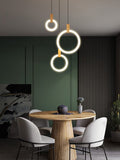Halo Foyer & Staircase Ring Chandelier-Momo Lighting