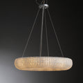 Halo Round Chandelier-Momo Lighting