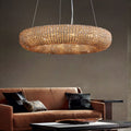 Halo Round Chandelier-Momo Lighting