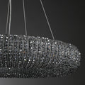 Halo Round Chandelier-Momo Lighting