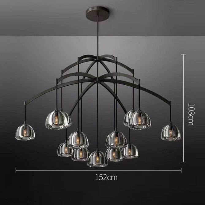 Hamisphere Round Chandelier 36″ 48” 60”