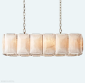 Harlow Calcite Rectangular Chandelier 42