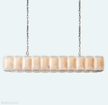 Harlow Calcite Rectangular Chandelier 74