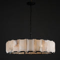 Harlow Calcite Round Chandelier D31