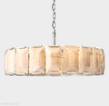 Harlow Calcite Round Chandelier D43