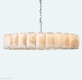 Harlow Calcite Round Chandelier D60