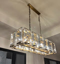 Harlow Multi Crystal Rectangular Chandelier