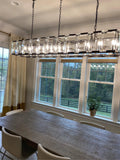 Harlow Multi Crystal Rectangular Chandelier