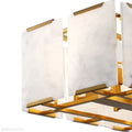 Harlow Rectangle Chandelier-Momo Lighting