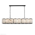 Harlow Rectangle Chandelier-Momo Lighting