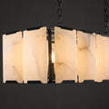 Harlow Rectangle Chandelier-Momo Lighting