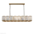 Harlow Rectangle Chandelier-Momo Lighting