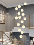 Harriet Orb Foyer Chandelier-Momo Lighting