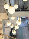 Harriet Orb Foyer Chandelier-Momo Lighting