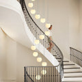 Harriet Orb Foyer Chandelier-Momo Lighting