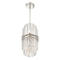 Hayer Round Crystal 4 Light Chandelier-Momo Lighting