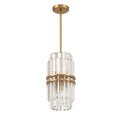 Hayer Round Crystal 4 Light Chandelier-Momo Lighting