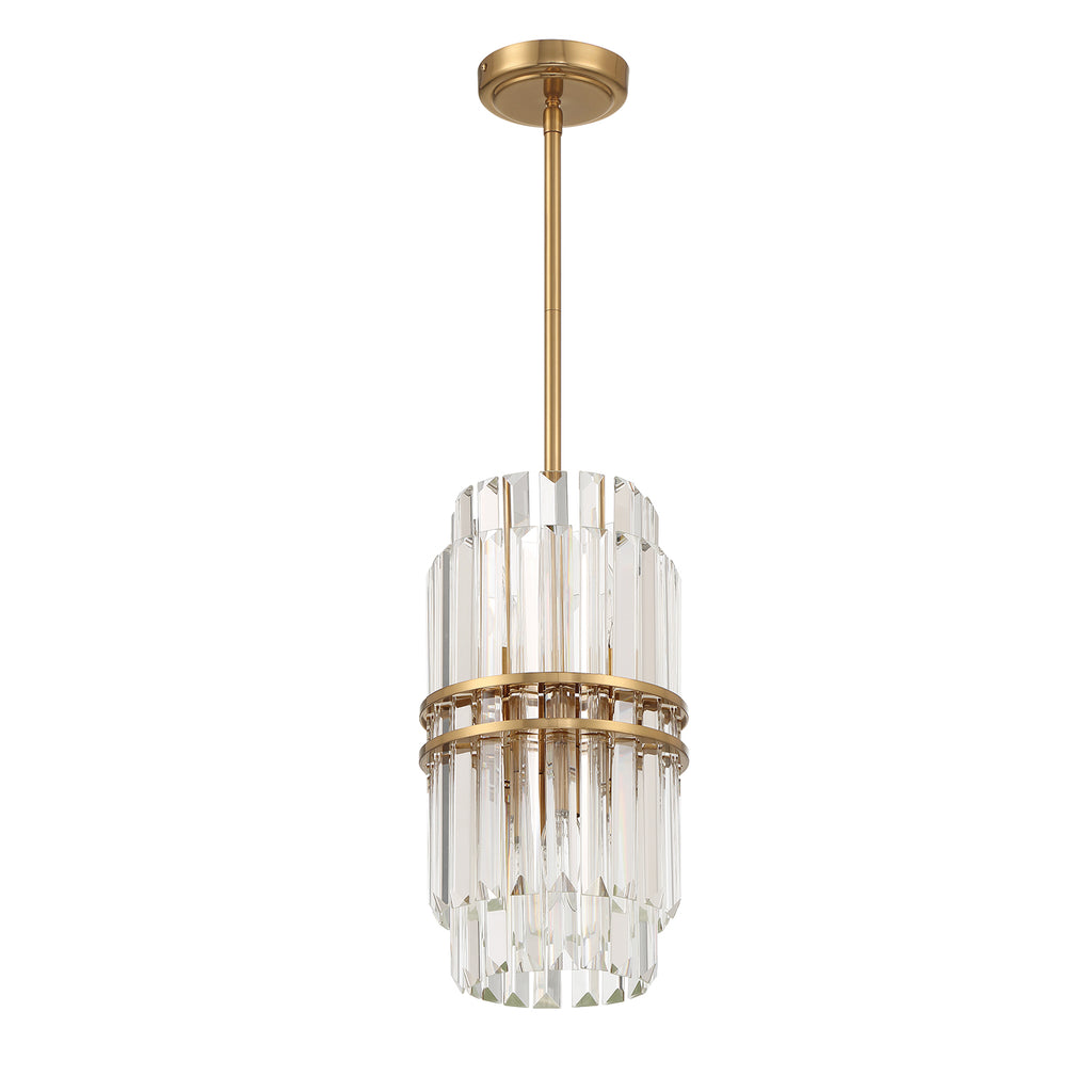 Hayer Round Crystal 4 Light Chandelier-Momo Lighting