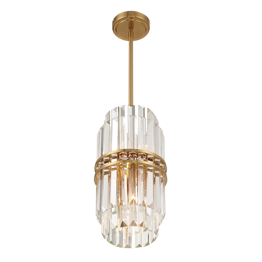 Hayer Round Crystal 4 Light Chandelier-Momo Lighting