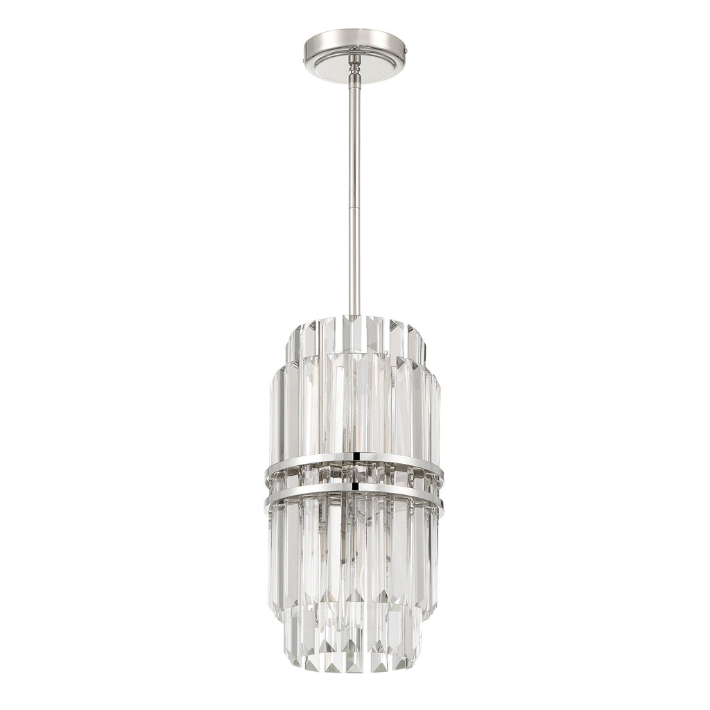 Hayer Round Crystal 4 Light Chandelier-Momo Lighting