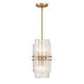 Hayer Round Crystal 4 Light Chandelier-Momo Lighting