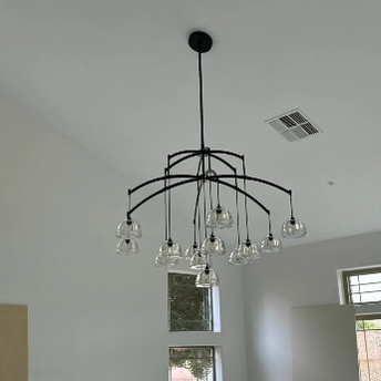 Hemisphere Round Chandelier 36″ 48” 60”-Momo Lighting