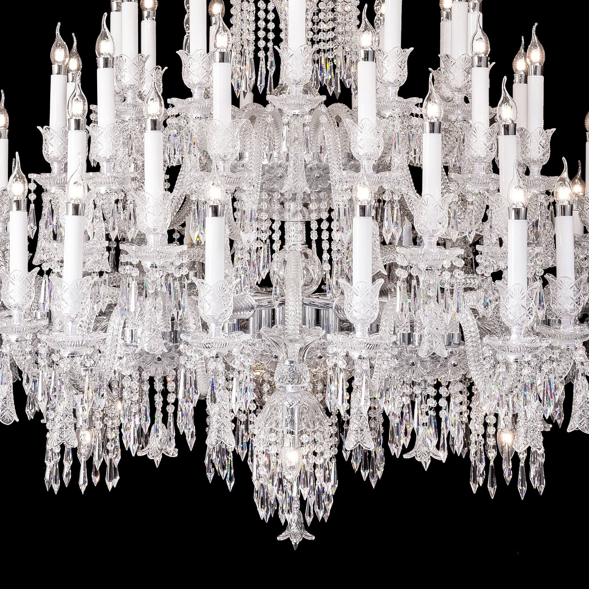 Huge Baccarat Museum Crystal Chandelier-Momo Lighting