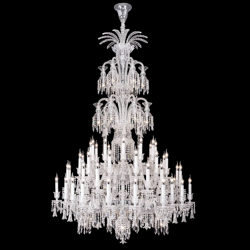 Huge Baccarat Museum Crystal Chandelier-Momo Lighting