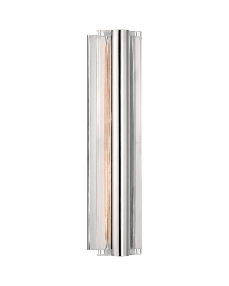 DALEY LINEAR SCONCE POLISHED NICKEL 18”