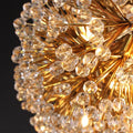Iissabelle Flower Crystal Chandelier-Momo Lighting