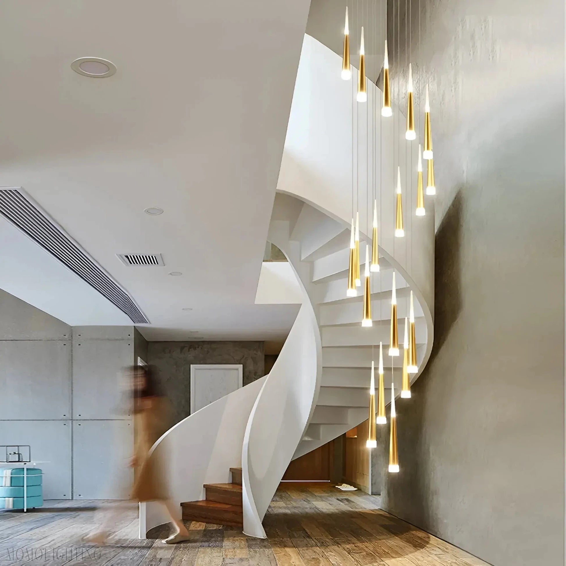 Imogene Round & Rectangular Chandelier-Momo Lighting