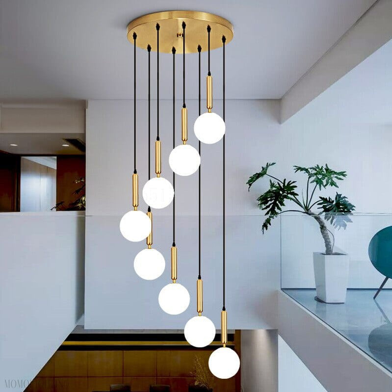 Jane Balls Foyer Living Room Chandelier 3 Sizes-Momo Lighting
